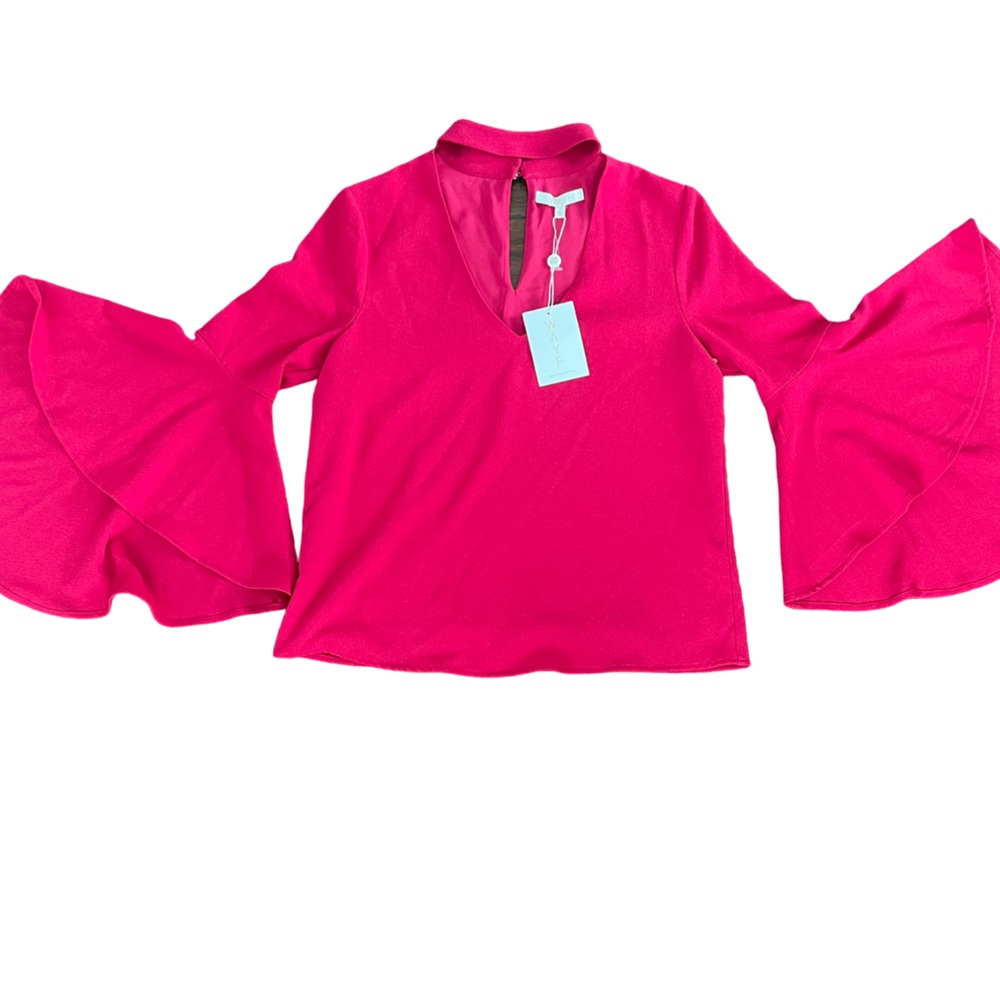 Fuchsia Blouse-WAYF NWT